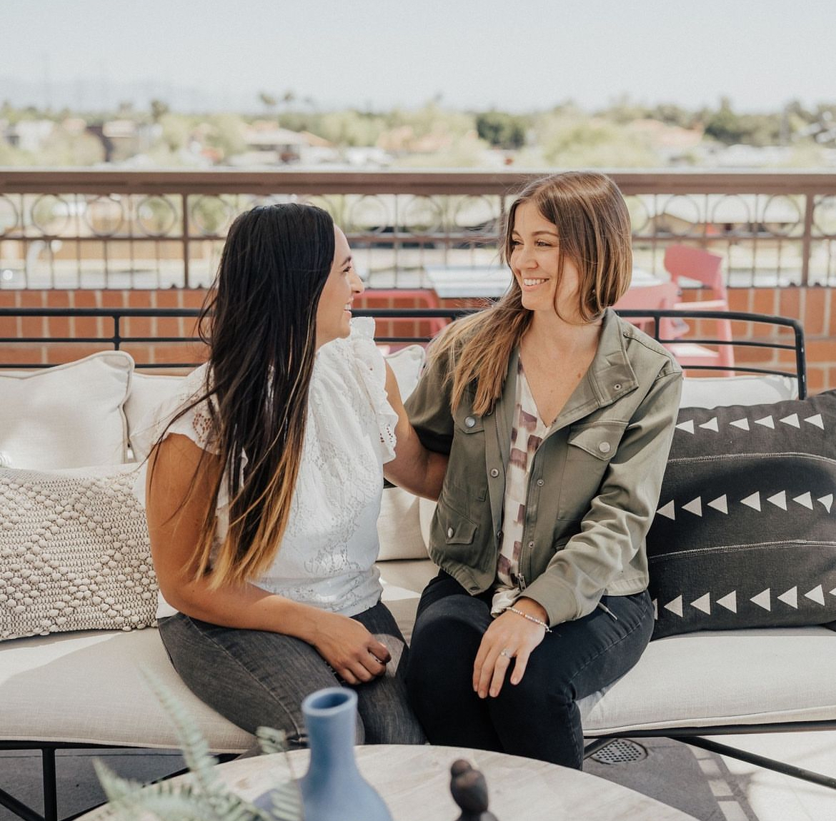 women networking at coworking space forming meaningful connections